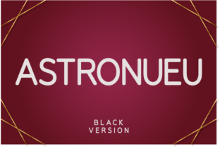 Astronueu Black: A Font for Polished Branding