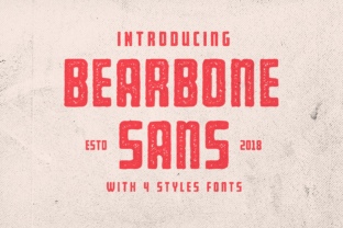 Bearbone Sans: A Modern Typeface