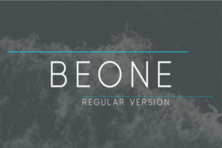 Beone Regular: A Modern Font for Professional Branding