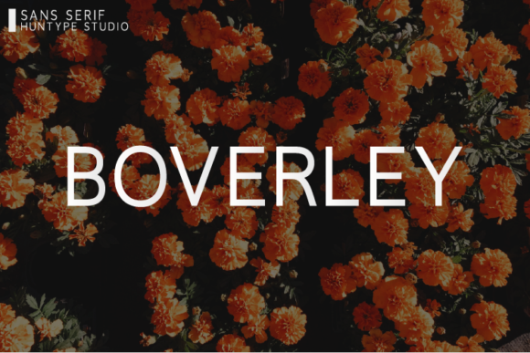 Boverley: A Modern Font for Creative Campaigns