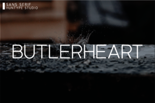 Butlerheart: A Modern Font for Creative Campaigns