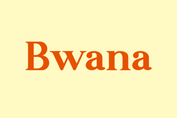 Bwana Font Review