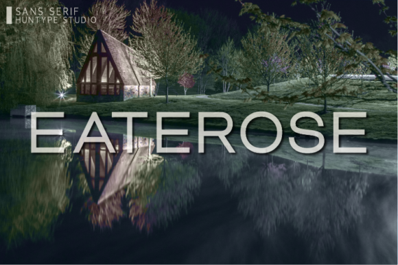Eaterose: A Modern Sans Serif Font