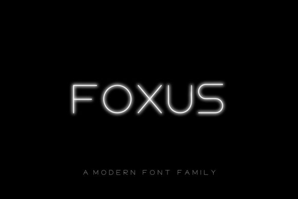 Foxus: A Modern Sans Serif for Web Design