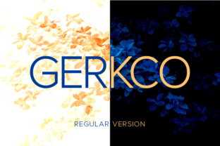 Gerkco Regular: A Modern Typeface for Editorial Design