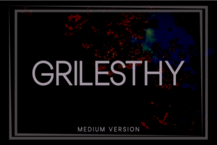 Grilesthy Medium: A Font for Clear Campaigns