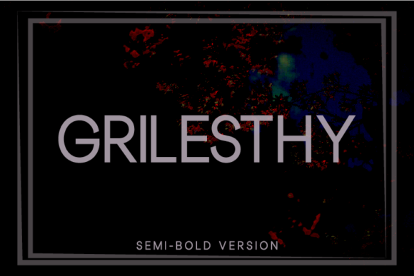 Grilesthy Semi-Bold Font