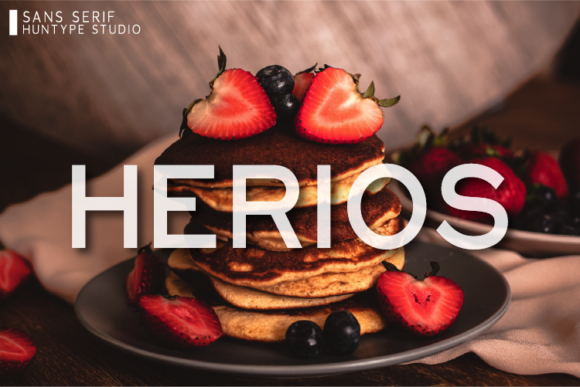 Herios: A Modern Sans Serif for Campaigns
