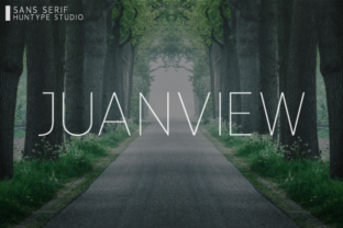 Juanview: A Modern Sans Serif for Creative Projects