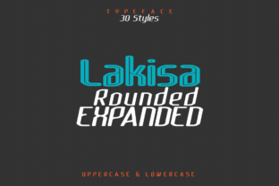 Lakisa Rounded Expanded Font Review