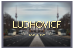 Ludhovicf Bold: A Modern Typeface for Editorial Design