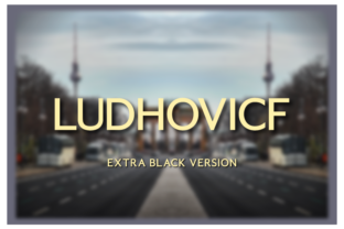 Ludhovicf Extra Black: The Display Font That Cuts Through the Feed