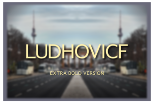 Ludhovicf Extra Bold Font