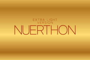 Nuerthon Extra Light: A Clean, Modern Sans Serif Font for Small Business Branding