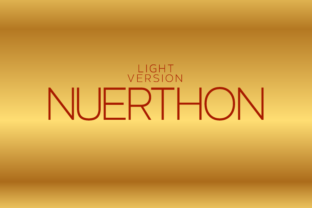 Nuerthon Light: A Clean, Modern Sans Serif for Makers