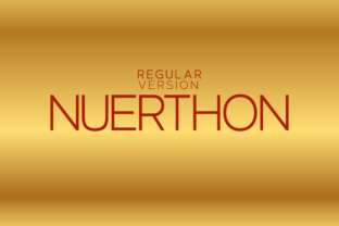 Nuerthon Regular: A Clean Font for Modern Campaigns