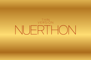 Nuerthon Thin: A Clean, Confident Font for Campaign Clarity