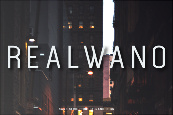 Realwano: Modern Sans Serif for Web Design