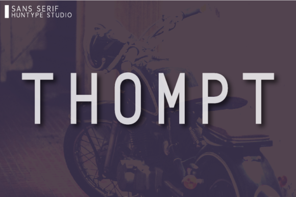 Thompt: A Bold Font for Business