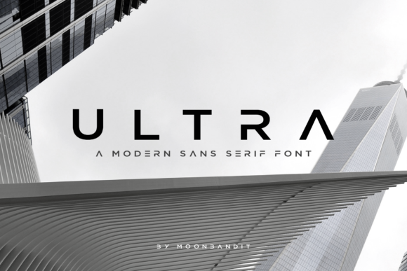 Ultra: A Futuristic Font for Web Design