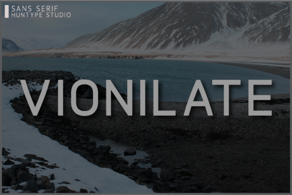 Vionilate: A Modern Font for Business