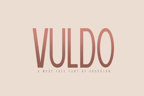 Vuldo: A Modern Font for Campaign Design