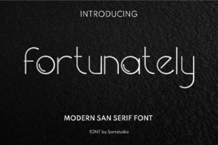 Why Fortunately is a Great Font Choice