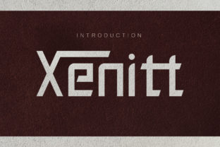 Xenitt: A Modern Sans Serif for Web Design